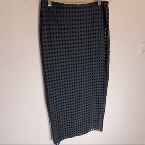 Misguided mesh pencil skirt